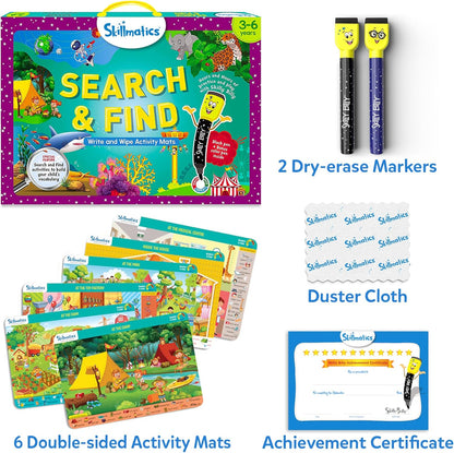 Skillmatics I Can Write PAW Patrol - Reusable Preschool Learning Activities, Educational Toy and Game, Back to School Supplies, Gifts for Students, Kids, Toddlers Ages 3, 4, 5, 6