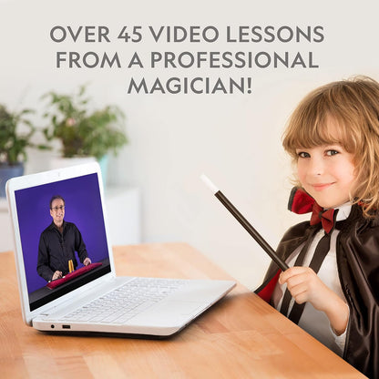 National Geographic Mega Magic Set - More Than 75 Magic Tricks for Kids to Perform with Steps, Video Instructions for Each Trick Provided by a Professional Magician (Amazon Exclusive)