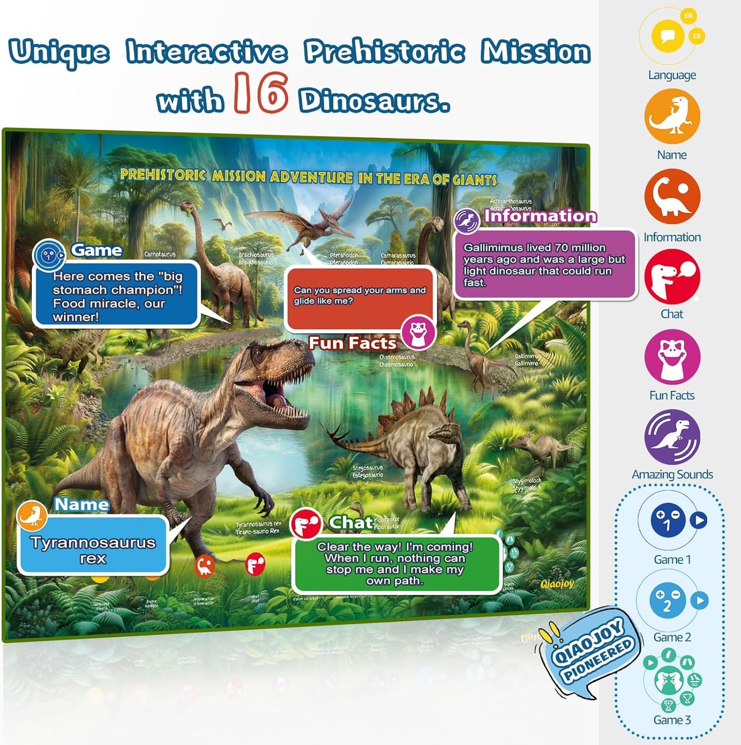 Bilingual Interactive Solar System Poster for Kids – Educational Talking Space Poster for Kids Aged 3-12, STEM Learning Toy, Ideal for Classroom & Home, Space-Themed Wall Decor