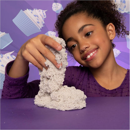 Kinetic Sand Scents, 8oz Vanilla Cupcake White Scented, for Kids Aged 3 and Up
