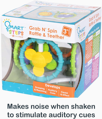 Smart Steps Grab N' Spin Rattle and Teether