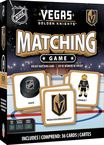MasterPieces NHL Chicago Blackhawks Matching Game, For Ages 3+ - Fun Family Entertainment for Kids and Adults - Educational, Engaging, and Perfect for Game Night, Interactive Classroom Activities