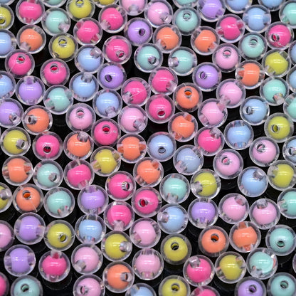 200g+ Candy Bulk Assorted Cute Kandi Beads for Jewelry Making, Bracelet Making Kit, Craft Supplies Charm Beads(Mixed II)