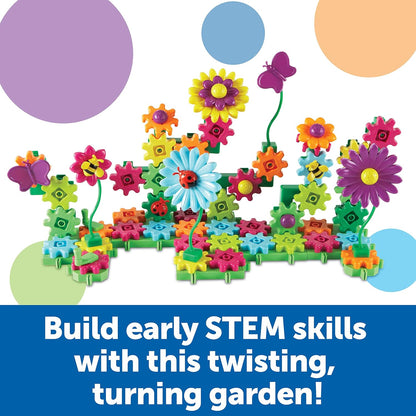 Learning Resources Gears! Gears! Gears! Space Explorers Building Set - 77 Pieces, Ages 4+, STEM Activities, Fine Motor Skills, Toddler Explorer Kit, Science and Construction, Boys and Girls Gifts