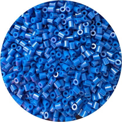 OEEKOI 5500Pcs Fuse Beads - 5mm Bulk Melting Beads for Crafts, Ideal for Christmas Birthday Gifts,Clear