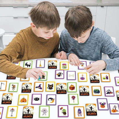 gisgfim 100 PCS Memory Matching Game Famous Paintings Concentration Memory Card for Adults Learning Educational Game A Fun & Fast Artworks Theme Matching Games