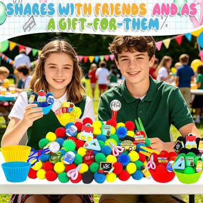307 Pcs St. Patrick's Day Sensory Bin Filler Shamrock Fine Motor Sensory Bin Items Includes Pom Poms Irish Shamrock St. Patrick's Hat Resin Animals for Counting Sorting Training