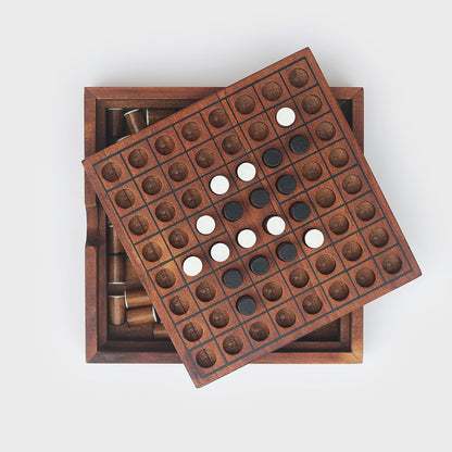 Iron & Glory Shapeshifter Wooden Board Game | Board Games for Family Night | Coffee Table Decor | Family Board Games & 3D Puzzle | Puzzle Board & Wooden Living Room Decor