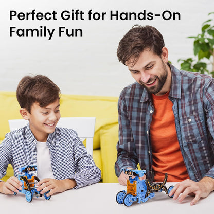 Sillbird Solar Robot Building Kit STEM Gift for Boys Aged 8-12, 12-in-1 DIY Science Educational Robotic Toys for Kids Teens Birthday, Powered by the Sun with 190 Pieces