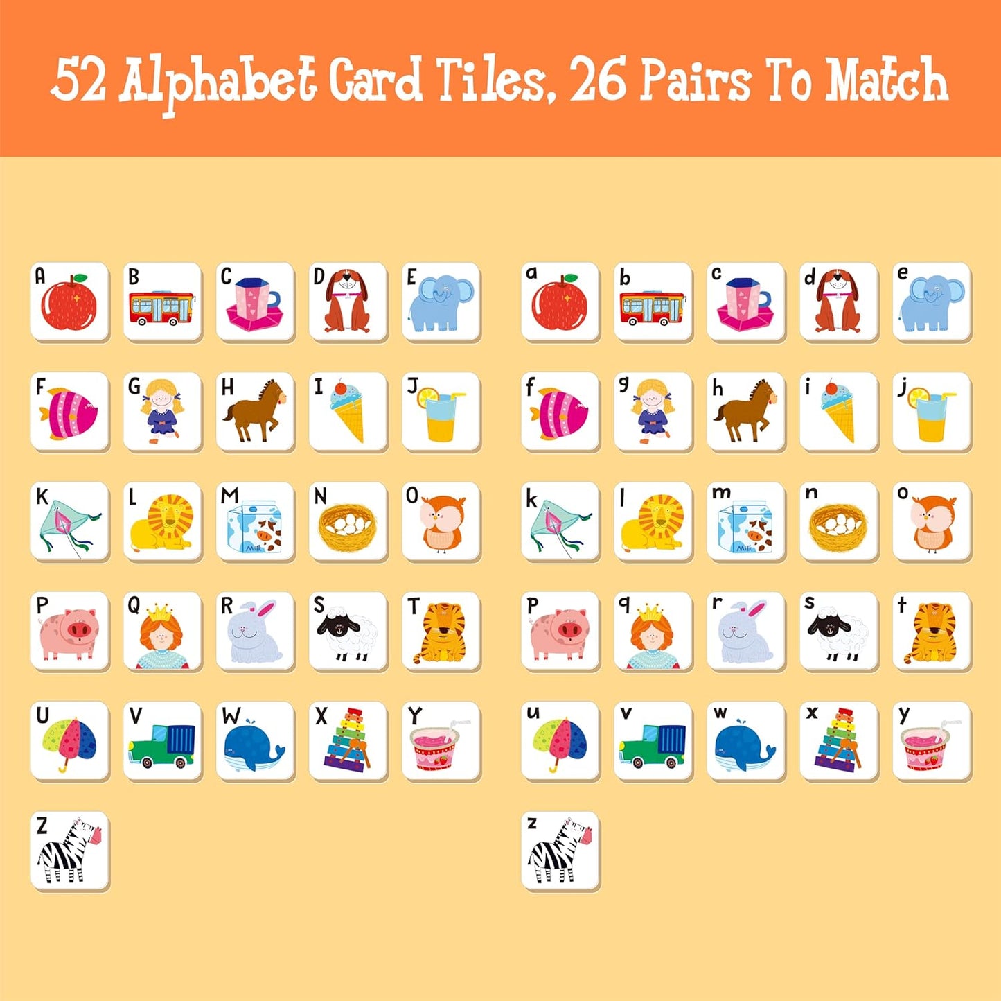 Memory Matching Game, 72 PCS Sight Words Matching Cards for Kids, 36 Pairs Memory Cards, Educational Toy for Children to Learn Sight Words 5+ Years Old
