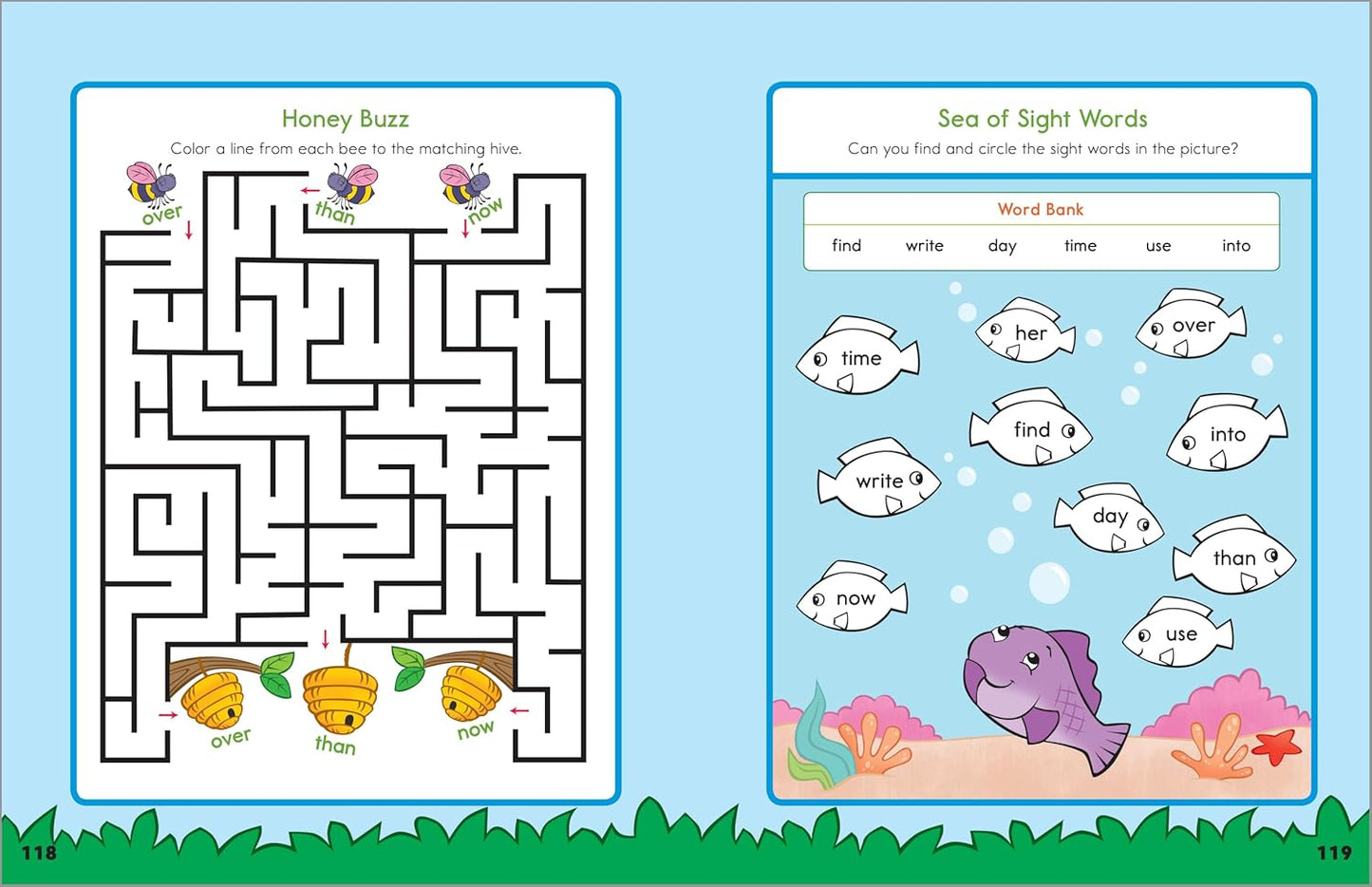 My Sight Words Workbook: 101 High-Frequency Words Plus Games & Activities!