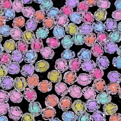 200g+ Candy Bulk Assorted Cute Kandi Beads for Jewelry Making, Bracelet Making Kit, Craft Supplies Charm Beads(Mixed II)