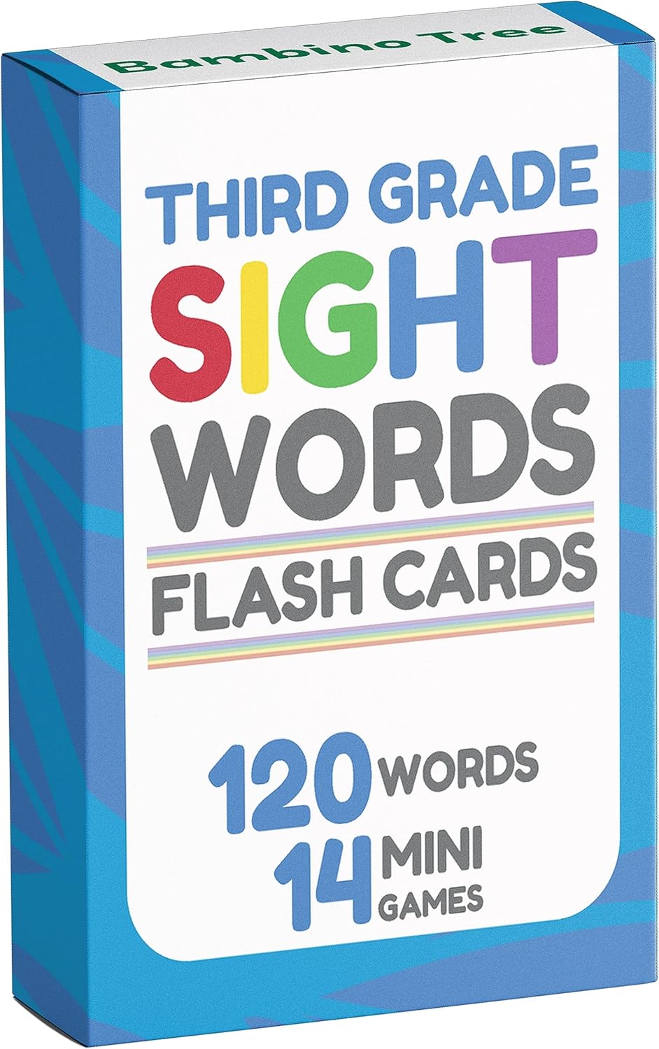 Sight Words Flash Cards 1st Grade - 120 High Frequency Words from Dolch's and Fry's Lists for 6-7 Years