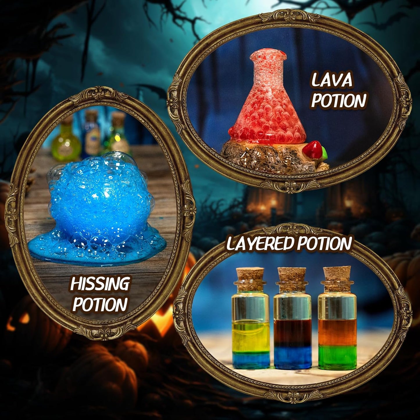 LDomet Science Magic Potions Kit for Kids, 20+ Potion Experiments Making, Fairy Magic Potions Craft Kit for Age 8-12, Creative Educational Birthday