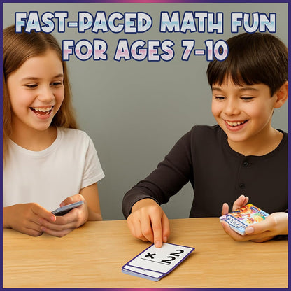 Ducks vs Dragons Multiplication Game - Math Games for Kids 8-12 - Fun Card Game for Learning Times Tables 0-12 - Math Facts Games for 3rd 4th 5th Grade