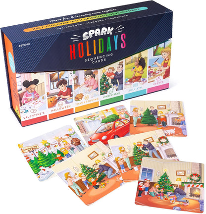 Sequencing Cards for Storytelling, Speech Therapy Game, Special Education Materials, Sentence Building, Problem Solving, Homeschooling Sequence Cards, Autism Game, Picture Sences, SEL