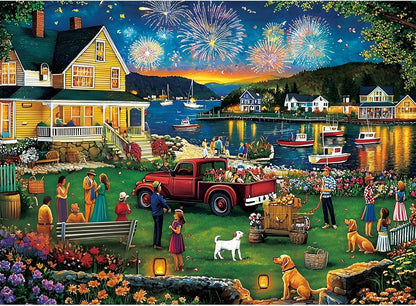 300 Piece Puzzles for Adults,Beautiful Nature Landscape Puzzle for Adults Kids Seniors,Recycled Cardboard Unique House Puzzle 300 Piece,Challenging Family Game Great Gift for Family Friends,20.5x15 in