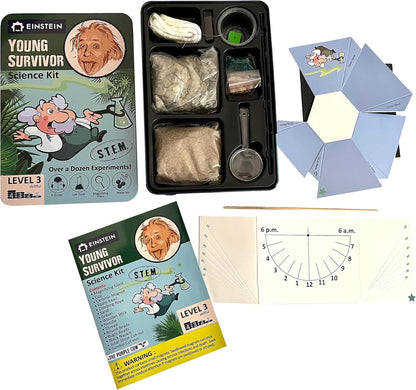 Einstein’s Optical Illusion LAB Science Kit for Kids. STEM for Boys & Girls Aged 8 and Above. 14 Exciting Experiments Inside/Detailed Picture Guide Included. Award Winning Kit