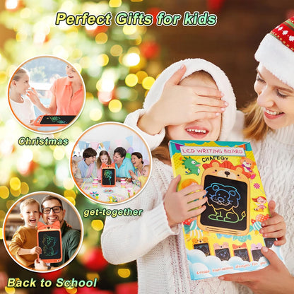 10 Inch LCD Writing Tablet, Erasable Doodle Board Toy, Cute Lion Drawing Pad for Kids Ages 2-6 - Educational Christmas Birthday Gift (Lion)