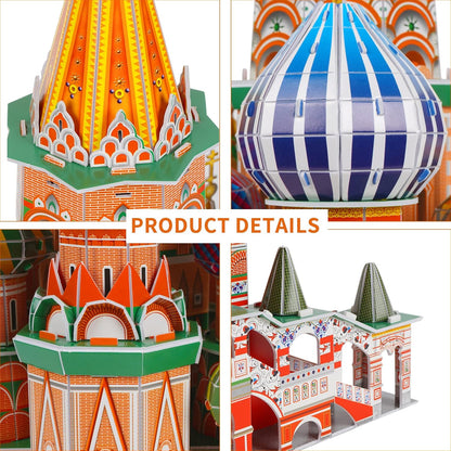 3D Puzzles for Kids Ages 8-10-12-14 Earth Globe DIY Geography Puzzle, Educational Learning Toys 3D Jigsaw World Globe Map Model Kit Teaching Aids Birthday for Boys Girls, 50 Pieces