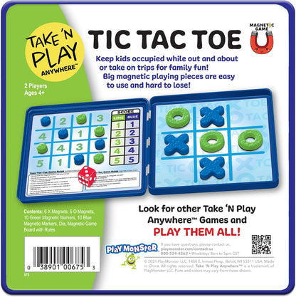 PlayMonster Take N Play Anywhere — Hangman — Easy to Use, Hard to Lose — Fun on the Go Travel Game — For Ages 5+