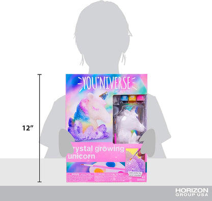Just My Style YOU*niverse Crystal Growing Accessories by Horizon Group USA, Girl STEM Kit, Design 8 Crystal Growing Accessories & Make Your Own Pendants, Sparkling Hair Pins, Ring & More