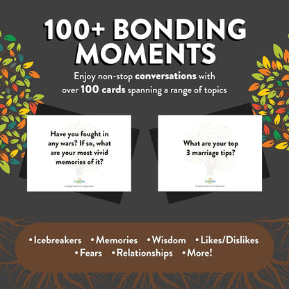 101 Conversation Cards for Kids - Family Question Games for Kids and Adults, Christmas Dinners, Game Nights, Holiday Gatherings & Gifts - Prompts for Confidence, Social Skills & Meaningful Connection