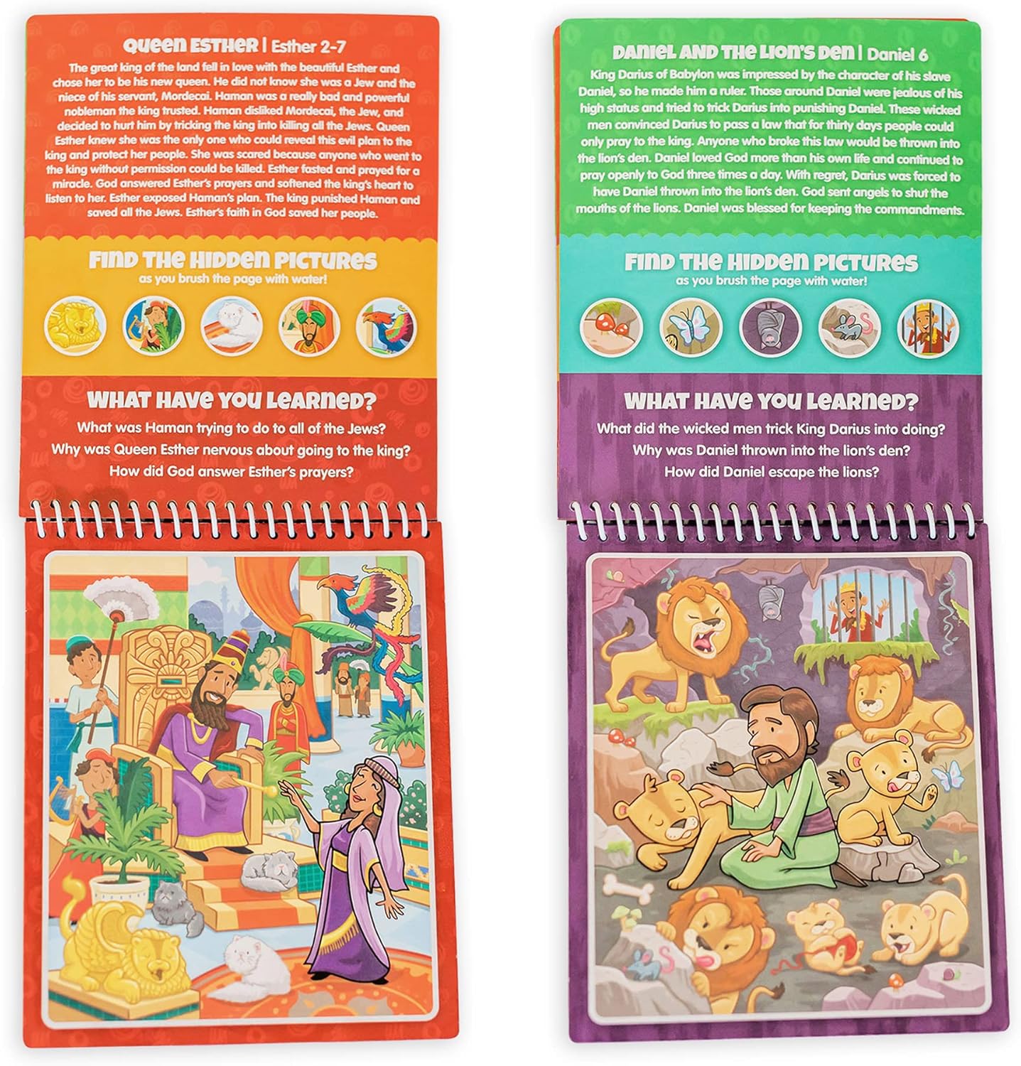 Water Reveal Coloring Scripture Book for Kids Ages 3+. New Testament Bible Stories: Preschool, Elementary, Primary, Christian, Religion
