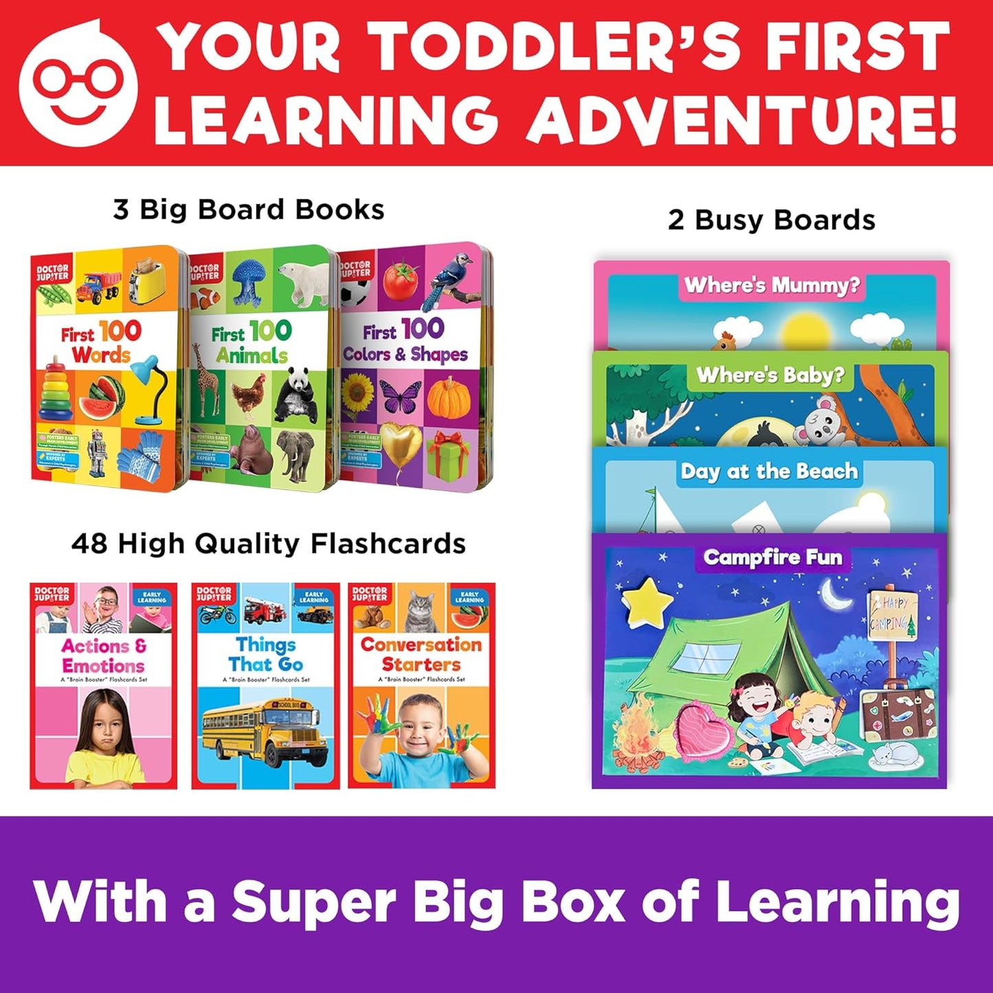 Doctor Jupiter Preschool Tracing Books for Kids Ages 3-5 | 100+ Wipe-Clean Learning Activities - Kindergarten Workbook with Lines, Shapes, Letters & Numbers | Educational Toys, Writing Practice