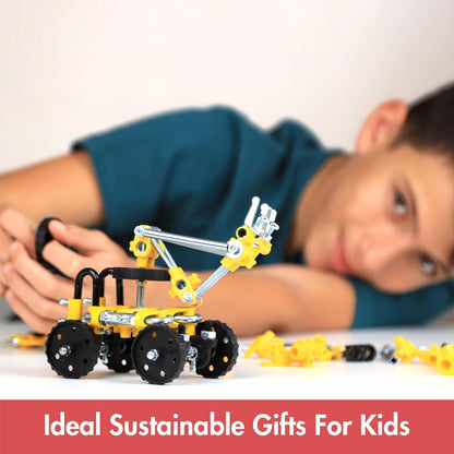 The Off Bits AirBit – Build Your Own Airplane! STEM Building Kit for Creative Kids 8-12 & Curious Adults, Fun Educational Gift for Boys & Girls