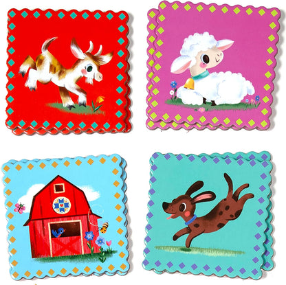 eeBoo: Memory and Matching Game- Little Trucks and a Bus- 24 Pairs, Develops Recognition, Concentration & Memory Skills, Age 3+