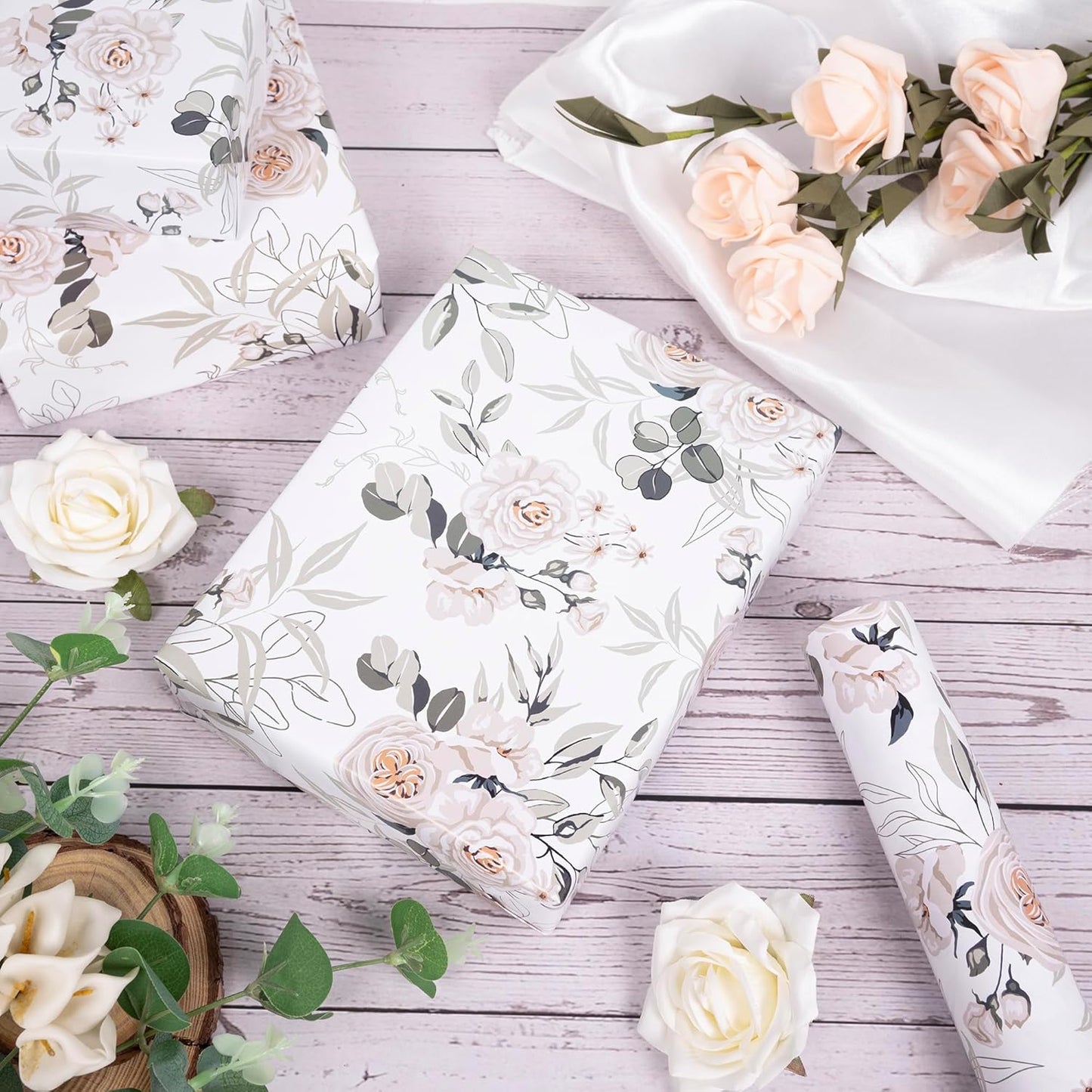 Dtiafu Reversible Building Blocks Wrapping paper Roll for Kids Boys Girls - Boys Birthday Bricks Design Gift Wrap Sheets for Baby Shower Party Craft Supplies(Total 28.5sq.ft)
