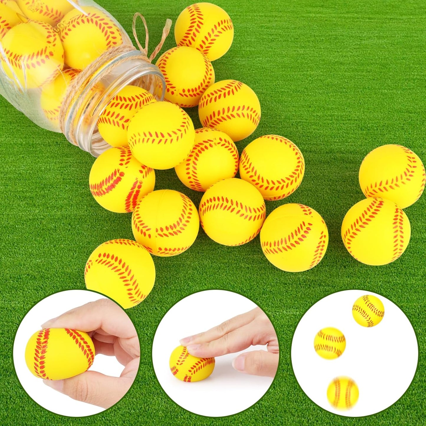 Hooqict Globe Stress Balls 25 Pack Mini Earth Ball Globe Party Favors Small Foam Squeeze Stress Ball for Kids Adults Stress Relief Toy Party Bag Gift Fillers Birthday Favors Classroom Prize