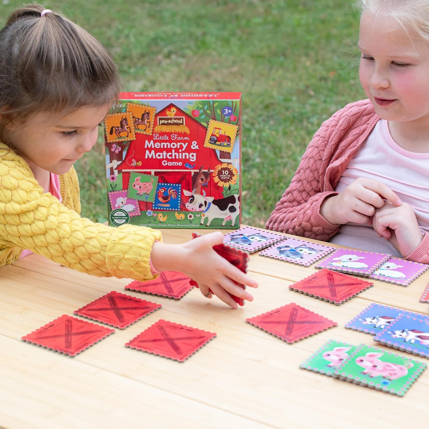 eeBoo: Memory and Matching Game- Little Trucks and a Bus- 24 Pairs, Develops Recognition, Concentration & Memory Skills, Age 3+