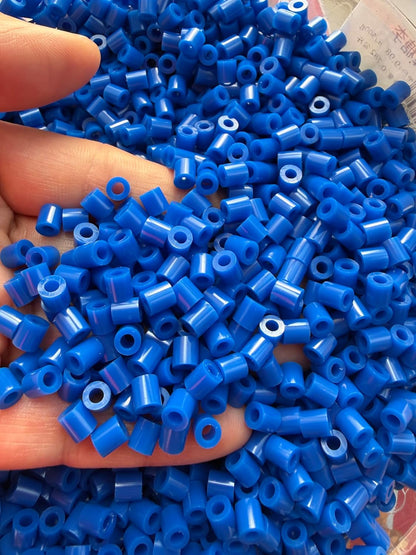 OEEKOI 5500Pcs Fuse Beads - 5mm Bulk Melting Beads for Crafts, Ideal for Christmas Birthday Gifts,Clear
