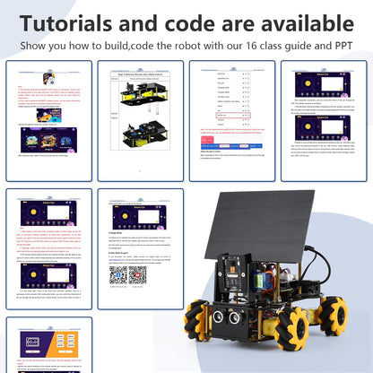 ACEBOTT Smart Robot Tank Car Kit with ESP32 for Arduino Robotics for Kids Ages 8-12 12-16 STEM Science Kits Coding Gifts for 8-16 Year Old Boys Girls Teens Cool Engineering Building Toys Unique Gifts