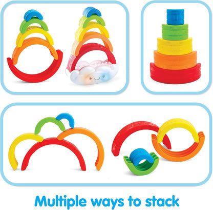 Kidoozie Lights ‘n Sounds Shape Sorter - Toddler Toy for Ages 9-24 Months - Helps Develop Hand-Eye Coordination and Problem Solving Skills!