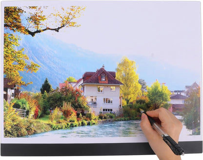Mini A5 LED Light Box for Drawing and Tracing,A5 Diamond Art Painting Light Board,LED Copy Board Light Tracing Box,Light Pad