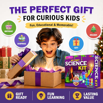 Jim&Gloria Science Kits for Kids Age 5-7 8-12 Year Old Birthday Gifts for Girls Boys, Learning & Educational Toys, Stem Toys, Chemistry Set, Science Experiments for Kids Volcano Projects