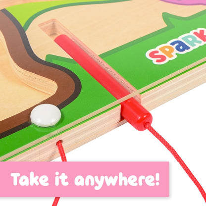 Spark & Wow Magnetic Maze | My Emotions Tree | Magnet Board for Toddlers | Six Emotions & Colors | Ages 18m+ | Emotional Regulation Tools for Kids