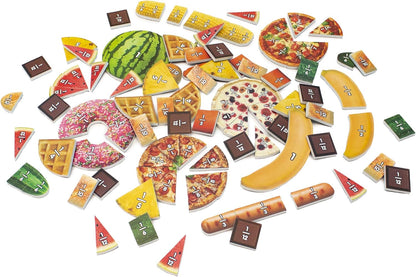 Junior Learning Food Fractions - Learn Fractions The Yummy Way, Multi
