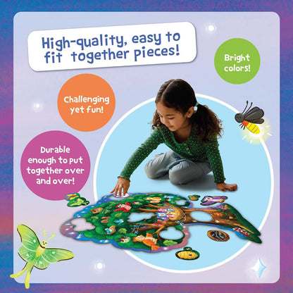 Peaceable Kingdom Hoot Owl Hoot Floor Puzzle – Giant Floor Puzzle for Kids Ages 5 & up – Great for Classrooms