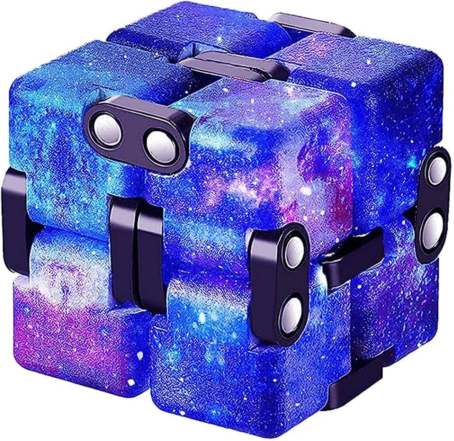 4 Packs Infinity Cube Toy Stress Relieving Game for Kids and Adults,Cute Mini Unique Gadget Anxiety Relief Kill Time Magic Puzzle Flip ADD, ADHD, Killing