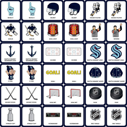 MasterPieces NHL Chicago Blackhawks Matching Game, For Ages 3+ - Fun Family Entertainment for Kids and Adults - Educational, Engaging, and Perfect for Game Night, Interactive Classroom Activities