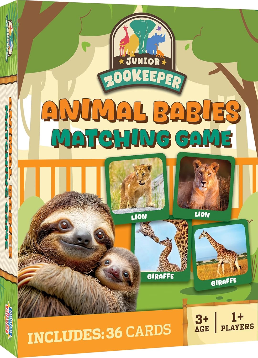 MasterPieces Officially Licensed CAT Picture Matching Card Game for Kids and Families