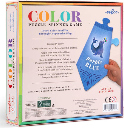 eeBoo Build a Robot Spinner Game - Award Winning Number Matching Robot Building Game, Screen-Free Fun for 2-4 Players, Kids Ages 3 and up