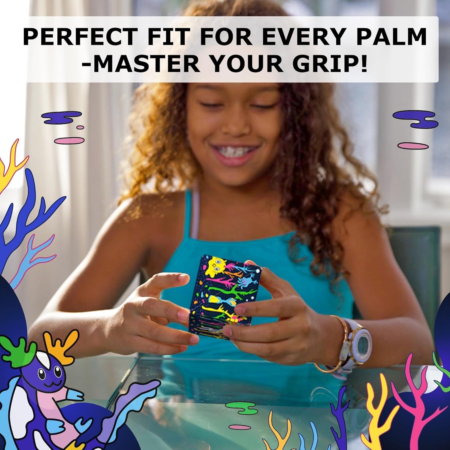 Shashibo Shape Shifting Box - Award-Winning STEM Fidget Toy with Ultra Strong Magnets - Puzzle Cube Transforms Into 100+ Shapes, Perfect Sensory Gift for Kids, Teens, and Adults (Glowquarium)