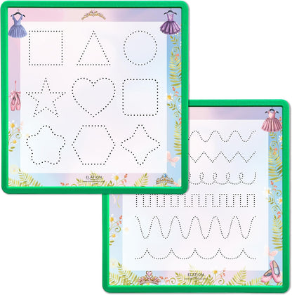 Kid's Name Tracing Board | Dry Erase Letter Tracing | Reusable Writing Practice Board | Personalized | Ballet Theme