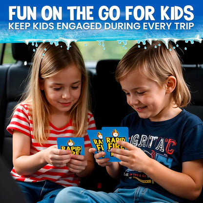 QUOKKA Family Conversation Cards Game - Break The Ice Game for Kids and Families - Icebreaker Cards with 500+ Questions - Family Game for Kids 8-12 - Perfect for Families Games Night I Travel Version