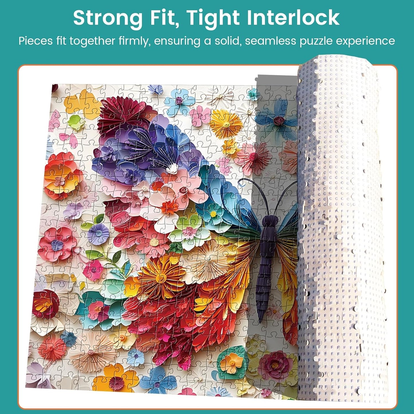 300 Piece Puzzles for Adults,Spring Jigsaw Puzzle for Kids Seniors,Puzzle with Letters on Back,Interlock Perfectly No Dust,Interlock Perfectly No Dust,Challenging Family Activity Game Gifts,20.5*15In